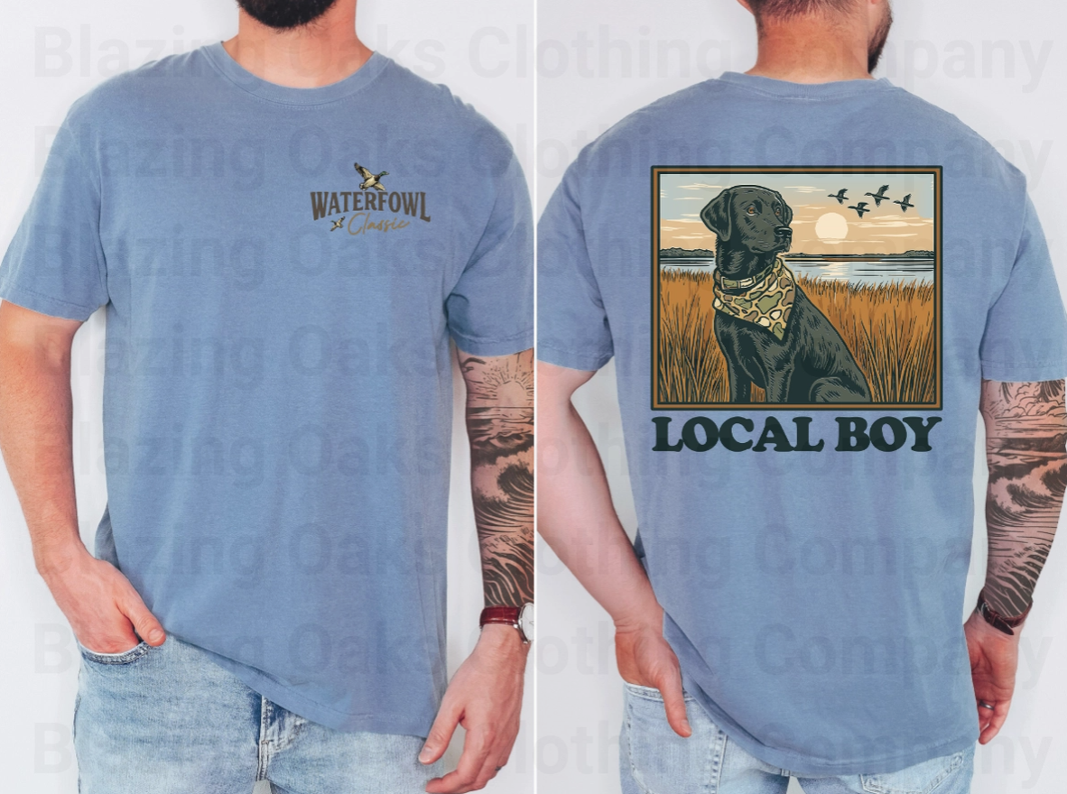 Local Boy Black Lab Shirt