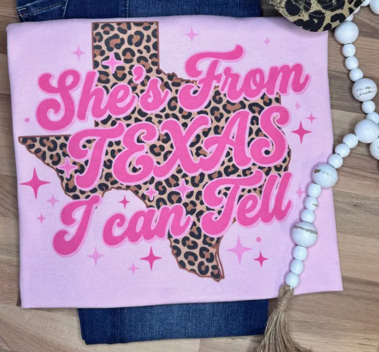 She's From Texas Tee Shirt