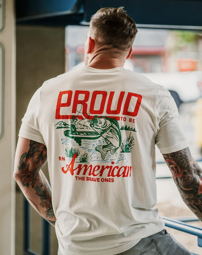Proud American Fisherman T-Shirt