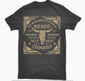 Steer Head Rodeo Cowboy Western Graphic Tee