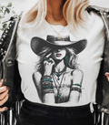 Turquoise Cowgirl Tee Shirt